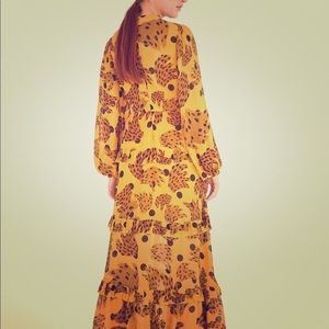 Farm Rio,  Caramel Banana Dress